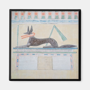 Anubis, Egyptian god of the dead Magnet