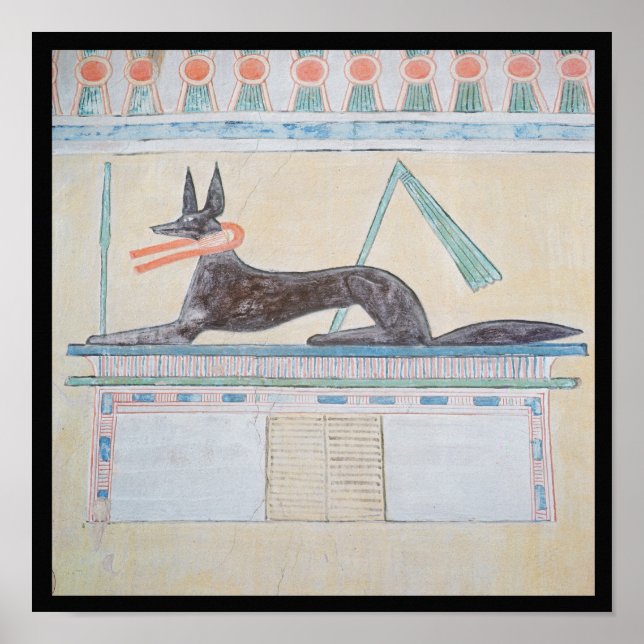 Anubis, Egyptian god of the dead Poster (Front)