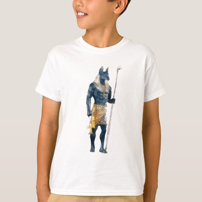 Anubis Egyptian God T-Shirt (Front)