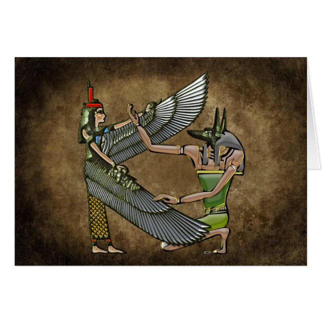 Anubis & Nut (Front Horizontal)