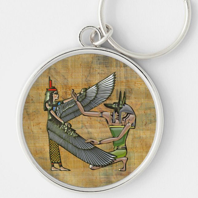 Anubis & Nut Key Ring (Front)