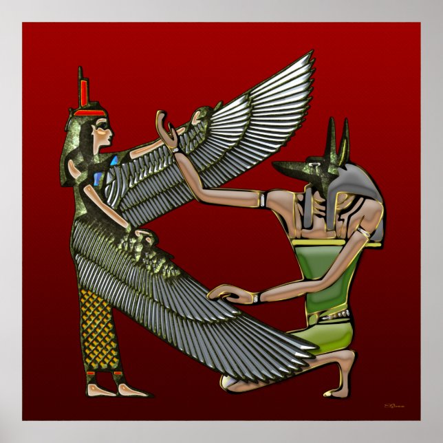 Anubis & Nut Poster (Front)
