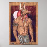 Anubis on wood: www.AriesArtist.com