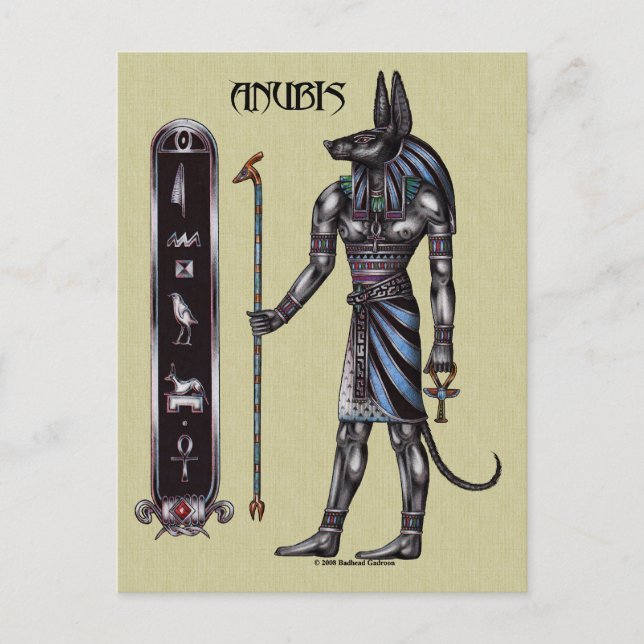 Anubis Postcard (Front)