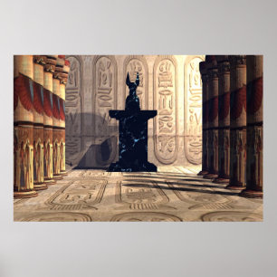 ANUBIS  TEMPLE  PRINT