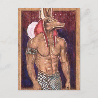 Anubis: www.AriesArtist.com Postcard