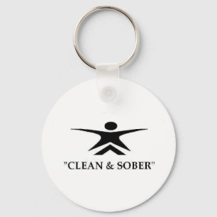 Anuemi Clean & Sober Keychain! Key Ring