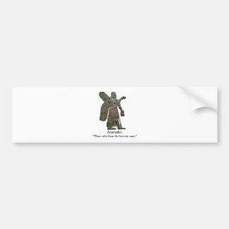 Anunnaki Ancient Aliens Bumper Sticker