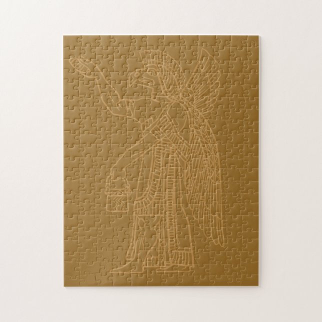 Anunnaki Jigsaw Puzzle (Vertical)