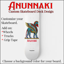 Anunnaki Skateboard Deck | Skateboarding