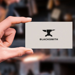 Anvil & Blacksmith Business Card