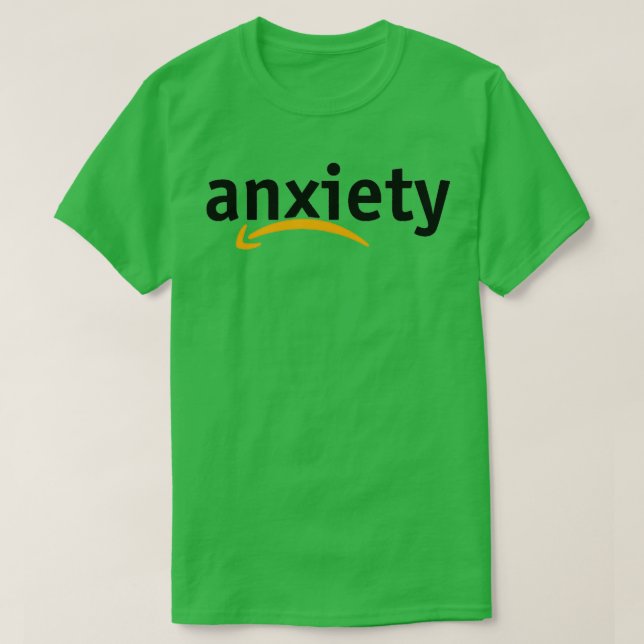 Anxiety Amazon Designer T-Shirt (Design Front)
