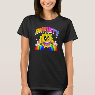 ANXIETY meme Enjoy your Existential Crisis zoomer T-Shirt