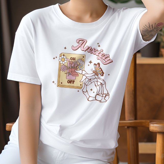 Anxiety On Off Switch Mental Health Matters T-Shirt (Creator Uploaded)
