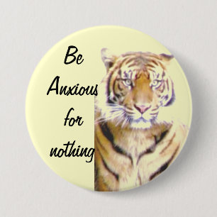 Anxious_ 7.5 Cm Round Badge