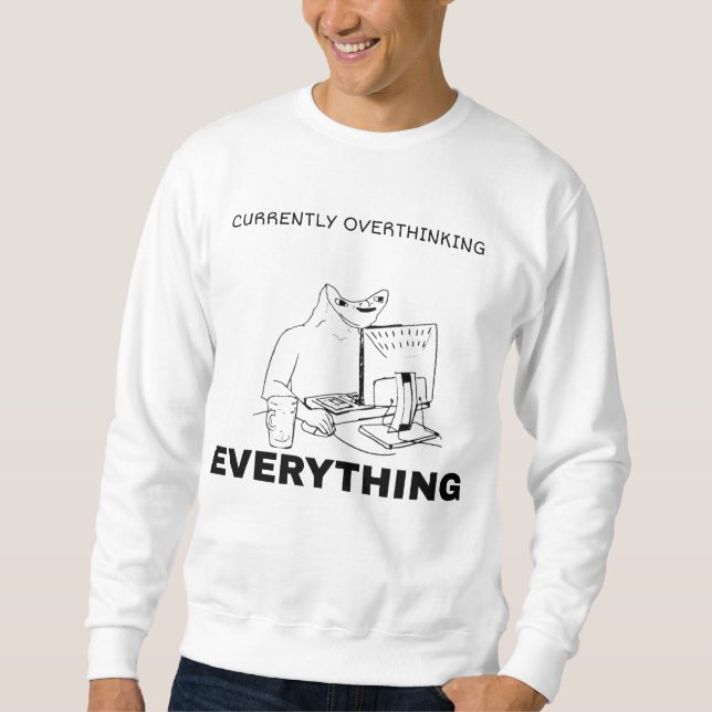 Anxious Character Sweatshirt (Front)