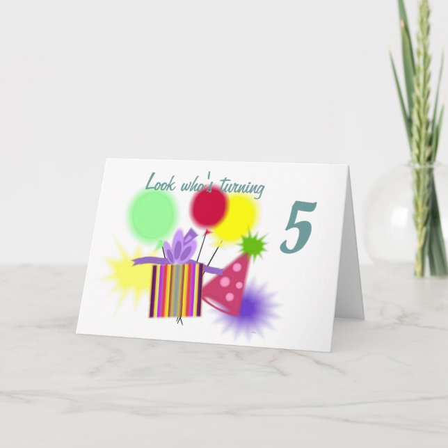 Any Age Birthday Card (Front)