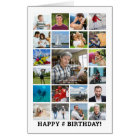 Any Age Birthday Photo Collage 22 Pictures Jumbo