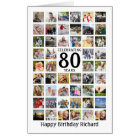 Any Age Birthday Photo Collage 51 Photos Custom