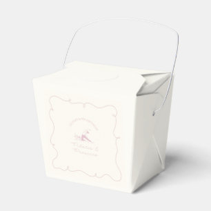 Any age pilates and prosecco birthday favour box