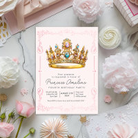ANY AGE - Princess Crown Fairytale Birthday