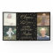 ANY Birthday Cheers Black Gold Confetti  Four Phot
