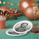 ANY Birthday Chic White Typography Photo Party Paper Plate<br><div class="desc">Add an elegant touch to birthday party decorations with custom photo round paper plates. The picture and all wording on this template are simple to personalise. (IMAGE PLACEMENT TIP: An easy way to position a photo exactly how you want is to crop it before uploading to the Zazzle website.) The...</div>