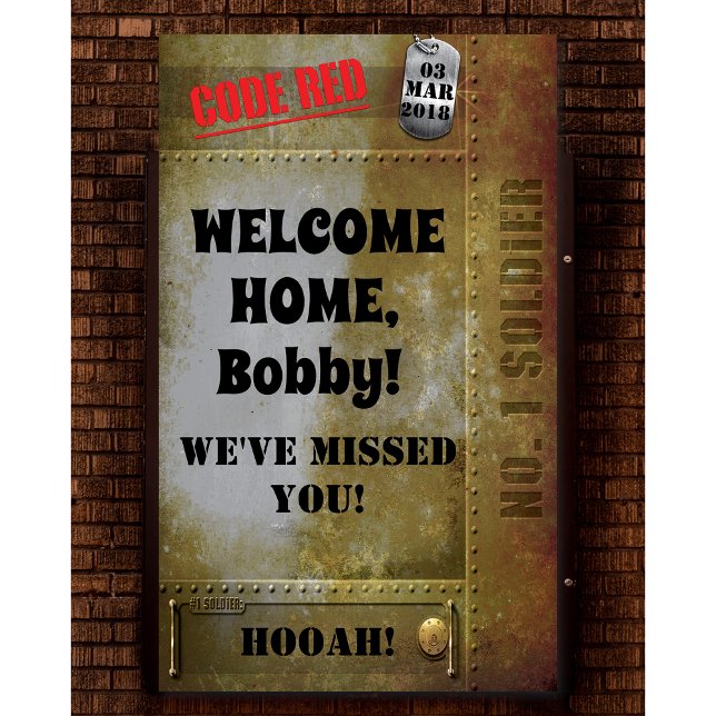 ANY BRANCH - Military Homecoming Banner (Creator Uploaded)