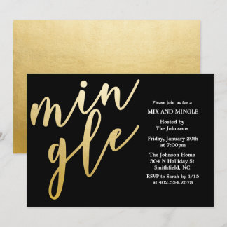 ANY COLOR - Mix and Mingle Holiday Invitation