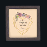 ANY COLOR Poem Wedding Ring Gift Box<br><div class="desc">"Go,  little ring,  to that same sweet who hath my heart in her domain." This beautiful ring box features the romantic quote from Chaucer.</div>