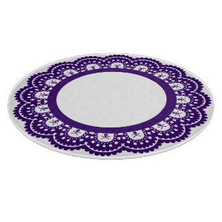 ANY COLOR! Skull Lace Cutting Board