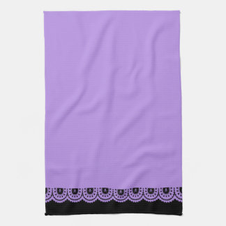 ANY COLOR! Skull Lace Tea Towel