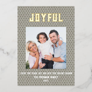 Any Colour Faux Lather Minimal Christmas