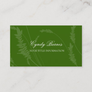 Any Colour Flower Pattern Business Card