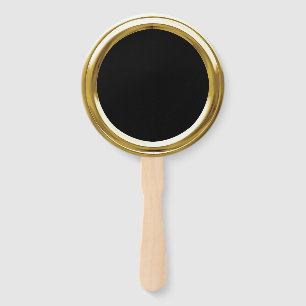 Any Colour Gold Frame Set of Fans