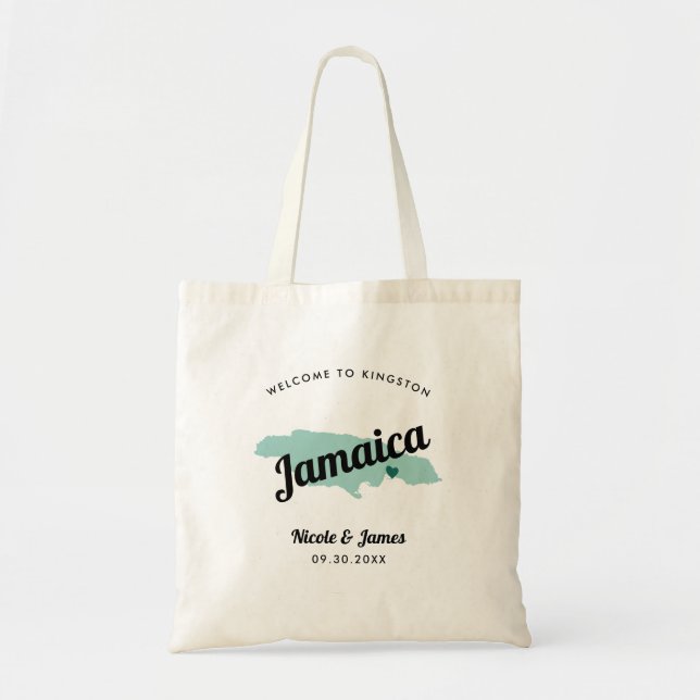 Any Colour Jamaica Destination Wedding Welcome Bag (Front)