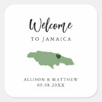 Any Colour Jamaica Wedding Welcome Bag or Box