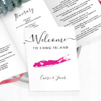 Any Colour Long Island Wedding Welcome Itinerary
