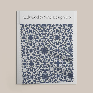 Any Colour Mediterranean Spanish Tile Pattern Fabric