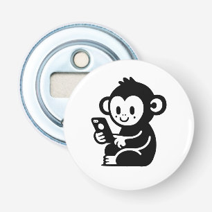 Any Colour Monkey Phone Bottle Opener