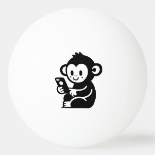 Any Colour Monkey Phone Ping Pong Ball