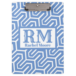 Any Colour Monogram Clipboard