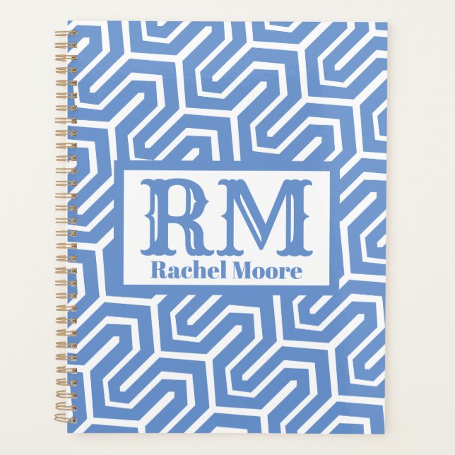 Any Colour Monogram Planner (Front)