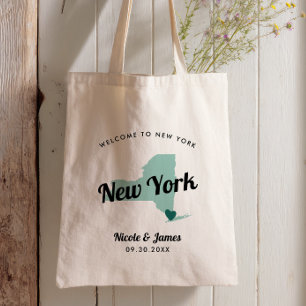 Any Colour New York Wedding Welcome Bag, Tote Bag