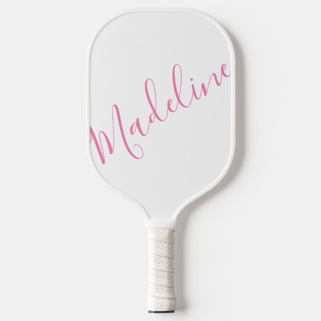 Any Colour - Script Nam Pickleball Paddle (Front)