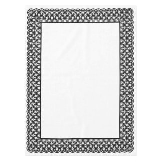 Any Colour Skull and Crossbones Lace Tablecloth