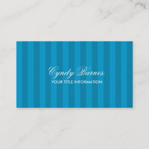 Any Colour Stripe Business Card