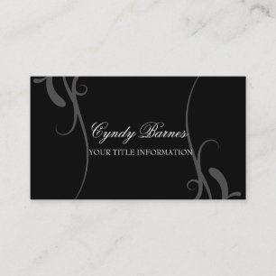 Any Colour Swashes Business Card