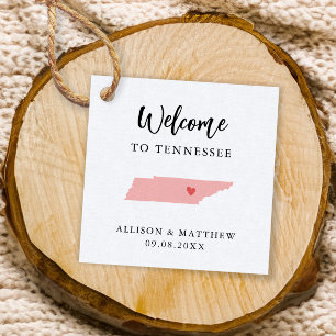 Any Colour Tennessee Wedding Welcome Bag Favour Ta Tags