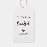 Any Colour Thanks A Bundt'ch Gift Tag, Bundt Cake
